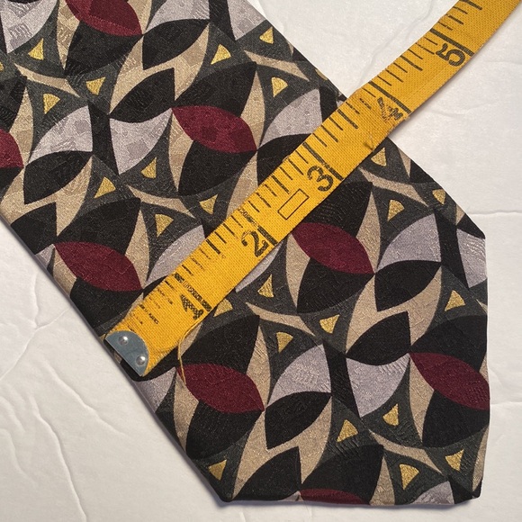 Vintage 90s Ashberry Tie Imported Silk Made in the USA Necktie - Picture 10 of 11